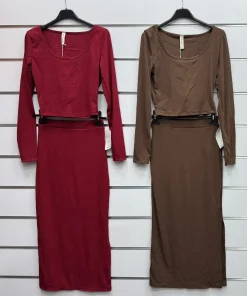 Sukienki Damskie WŁOSKA,Size uni,paczka 6szt, mix kolor