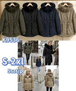 Kurtki Damskie,size s-2xl,Paczka 5szt ,1kolor