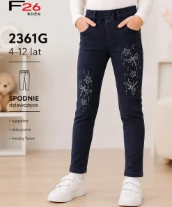 Spodnie JEANSY DZIECIĘCA,size 8-16lat,Paczka 10szt,1kolor