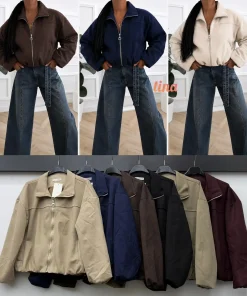 Kurtki damskie,Size uni ,paczka 6szt, mix kolor