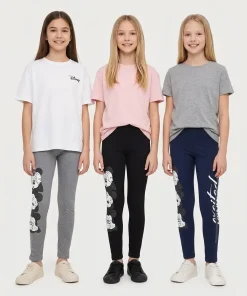 Legginsy DZIECIĘCA, size 12-15lat,Paczka 4szt, 1 kolor