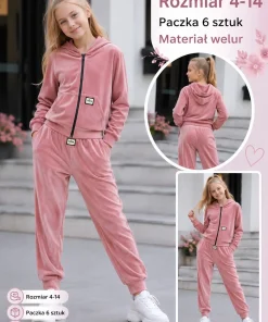 Komplety DZIECIĘCA,size 4-14lat,Paczka 6szt ,1kolor