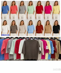 Swetry damskie,size uni,Paczka 6szt ,mix kolor