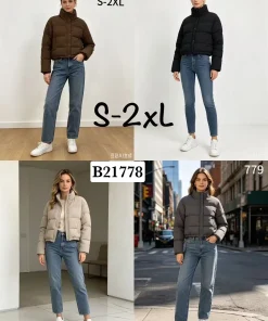 Kurtki DAMSKI ,size s-2xl,Paczka 5szt ,1kolor