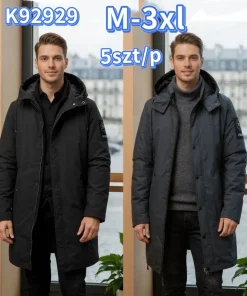 Kurtki MĘSKA ,size m-3xl,Paczka 5szt ,1kolor