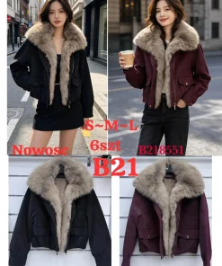 Kurtki damskie ,size s-l, Paczka 6szt ,1kolor