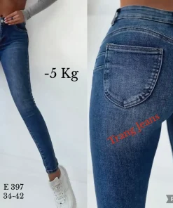 Jeansy Damskie,Size 34-42,paczka 10szt, 1 kolor