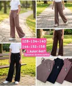 Spodnie DZIECIĘCA,size 128-158,Paczka 6szt ,1kolor