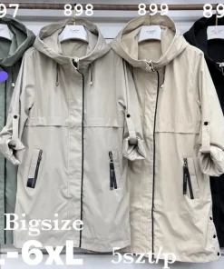 Kurtki DAMSKA,size 2-6xl,paczka 5szt, 1kolor =