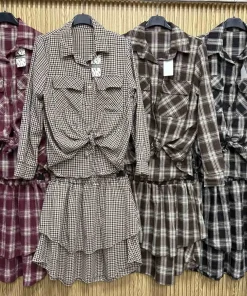 Komplety Damskie WŁOSKA,Size uni,paczka 6szt, mix kolor
