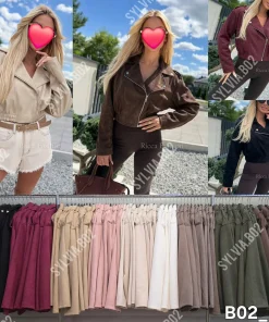 Kurtki , size Uni , paczka 6szt, Mix kolor