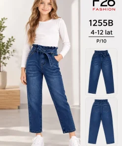 Spodnie JEANSY DZIECIĘCA,size 4-12lat,Paczka 10szt,1kolor