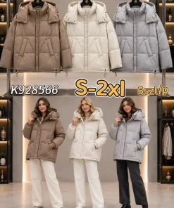 Kurtki damskie,Size s-2xl,paczka 5szt, 1 kolor