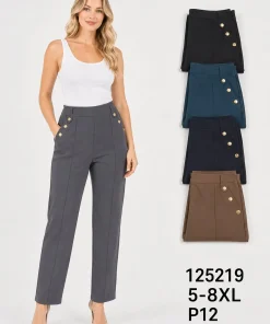 Spodnie Damskie,Size 5xl-8xl,paczka 12szt, mix kolor