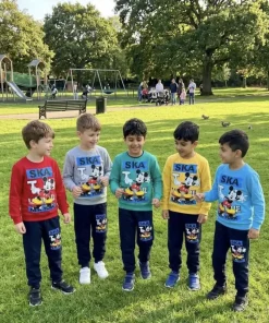 Komplety DZIECIĘCA,Size 3-8lat,paczka 5szt, 1 kolor