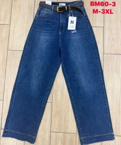Jeansy Damskie, size m-3xl,Paczka 12szt, 1 kolor