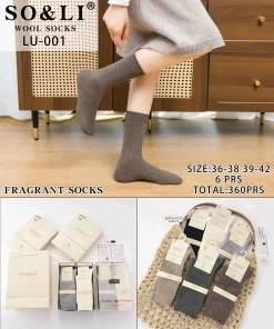 Skarpety Damskie, size 36-42,Paczka 36szt ,mix kolor