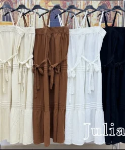 Sukienki damskie , WŁOSKA,Size uni ,paczka 6 szt mix kolor