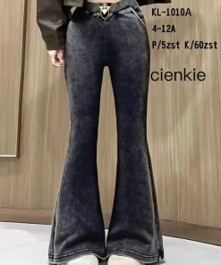 Spodnie JEANSY DZIECIĘCA,size 4-12lat,paczka 5szt, 1 kolor