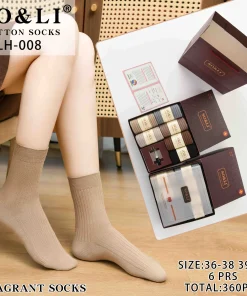 Skarpety Damskie, size 36-42,Paczka 36szt ,mix kolor