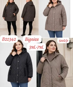 Kurtki damskie,size 3-7xl,paczka 5szt ,1kolor