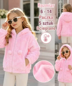 Kurtki DZIECIĘCA, size 6-14lat,Paczka 5szt, 1kolor