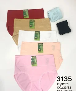 Majtki Damskie,Size xl-3xl,paczka 24szt, mix kolor