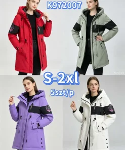 Kurtki Damskie,size s-2xl,Paczka 5szt ,1kolor