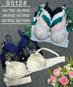 Biustonosz D Damskie,size 34/75-44/100,Paczka 6szt,1kolor