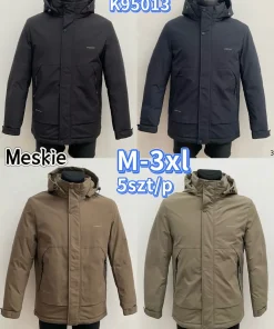 Kurtki MĘSKA ,size m-3xl,Paczka 5szt ,1kolor