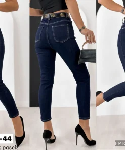 Jeansy Damskie,Size 36-44,paczka 12szt, 1 kolor