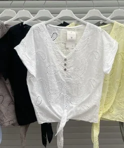 Bluzki damskie WŁOSKA,Size uni ,paczka 6 szt mix kolor