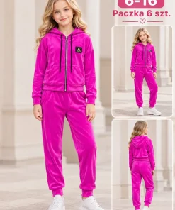 Komplety DZIECIĘCA,Size 6-16lat,paczka 6szt, 1 kolor