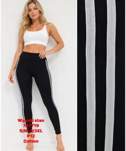 Legginsy Damskie,Size s/m-2xl/3xl,paczka 12szt, 1 kolor
