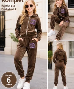 Komplety DZIECIĘCA,size 4-14lat,paczka 6szt, 1 kolor