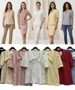 Bluzki damskie WŁOSKA,Size uni ,paczka 6 szt mix kolor