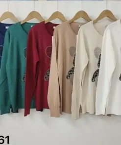 Swetry damskie ,size uni,Paczka 10szt, mix kolor