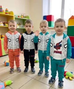 Komplety DZIECIĘCA,size 9-24AY,paczka 4szt, 1 kolor