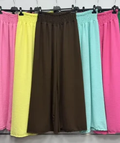 Spodnie damskie WŁOSKA,Size uni ,paczka 6 szt mix kolor