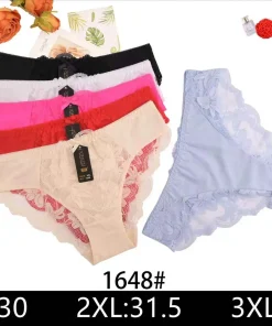 Majtki Damskie,size xl-3xl,paczka 24szt,mix kolor