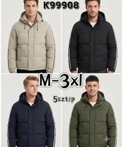 Kurtki MĘSKA ,size m-3xl,paczka 5szt,1kolor