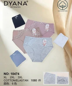 Majtki Damskie,Size xl-3xl,paczka 24szt, mix kolor