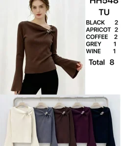 Swetry Damskie,Size uni,paczka 8szt, mix kolor
