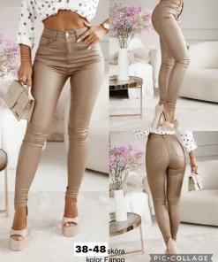 Spodnie skórzane Damske,Size 38-48,paczka 10szt, 1 kolor