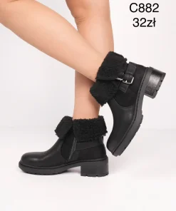 Buty Botki DAMSKIE (36-41, 12par)