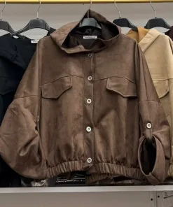 Kurtki DAMSKA WŁOSKA,Size uni ,paczka 6 szt mix kolor
