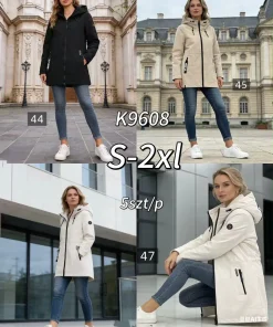 Kurtki Damskie ,size s-2xl,paczka 5szt,1kolor