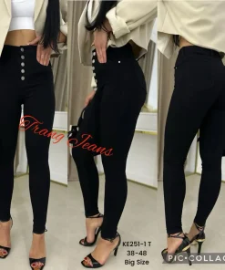 Jeansy Damskie,size 38-48,Paczka 10szt ,1kolor