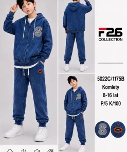 Komplety DZIECIĘCA, size 8-16lat,Paczka 5szt, 1kolor