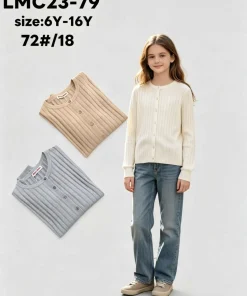 Swetry DZIECIĘCA,size 6-16lat,Paczka 6szt ,1kolor
